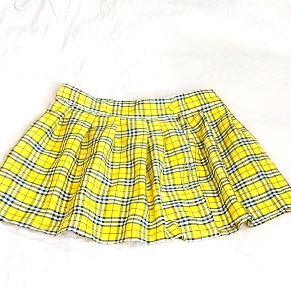 Spirit Plaid Pleated Skirt - Picture 1 of 7